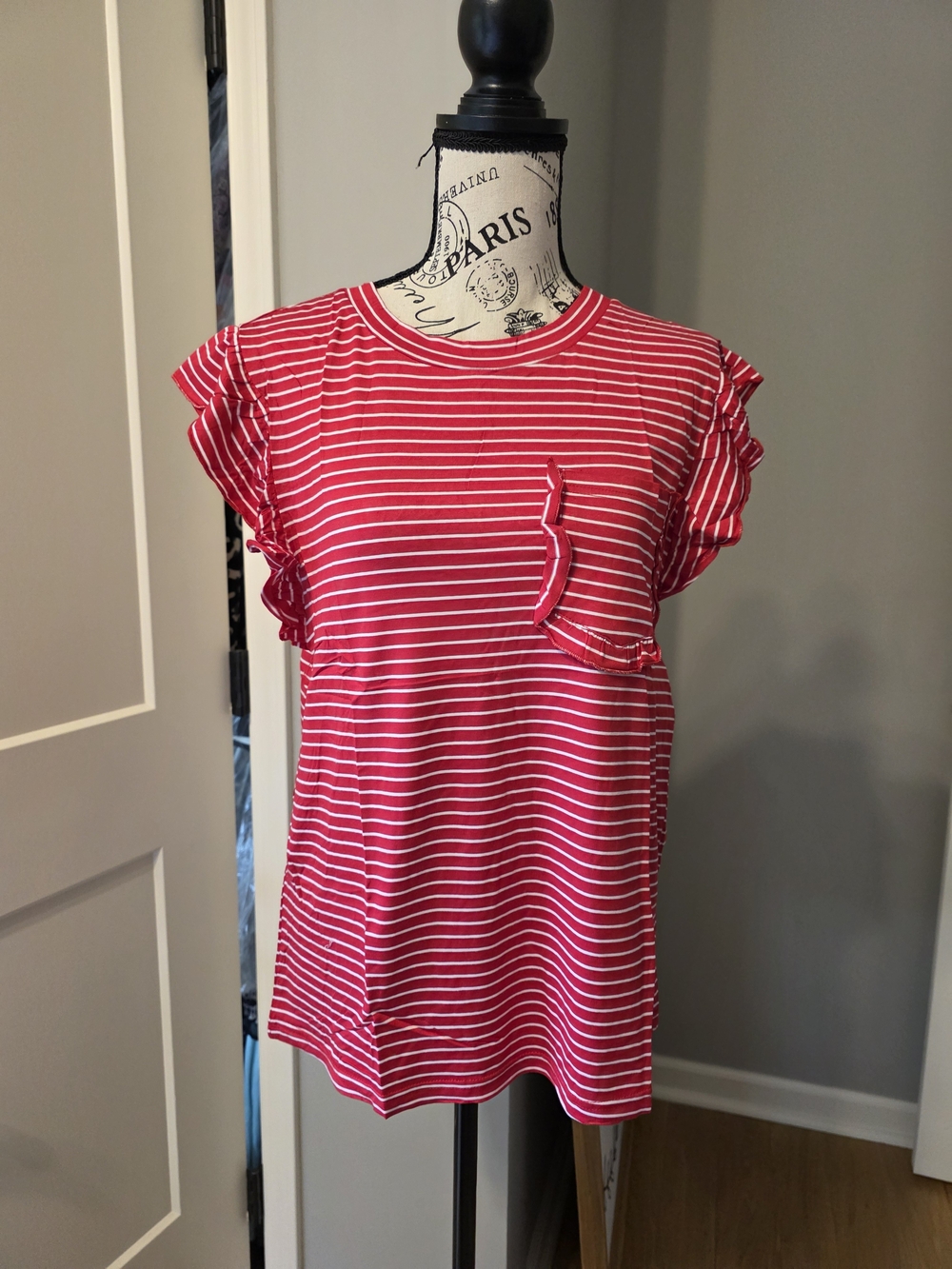 Coastal Striped Summer Top-NWT